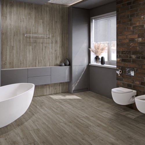 Кварцвиниловый SPC ламинат Damy Floor Family Дуб Горный TCM298-26 1220×180×4