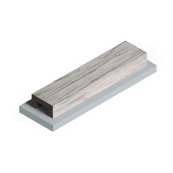 Рейка декоративная Hiwood LB40 GR24 2700×40×20