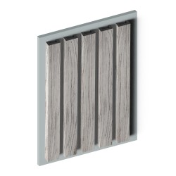 Рейка декоративная Hiwood LB40 GR24 2700×40×20