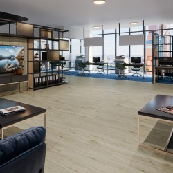 Кварцвиниловый SPC ламинат Damy Floor Family Дуб Светлый Light Oak TCM285-15 1220×180×4