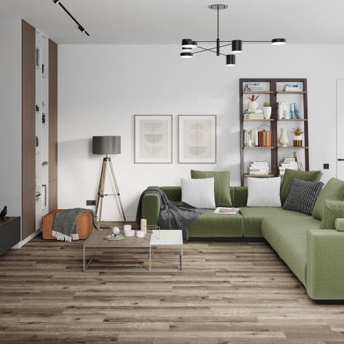 Кварцвиниловый SPC ламинат Damy Floor Family Дуб Изысканный JC8271-7 1220×180×4