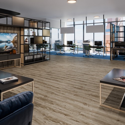 Кварцвиниловый SPC ламинат Damy Floor Family Дуб Имбирный 248-8 1220×180×4