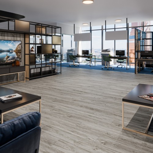 Кварцвиниловый SPC ламинат Damy Floor Family Дуб Английский English Oak SL3683-6 1220×180×4