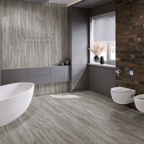 Кварцвиниловый SPC ламинат Damy Floor Family Дуб Английский English Oak SL3683-6 1220×180×4