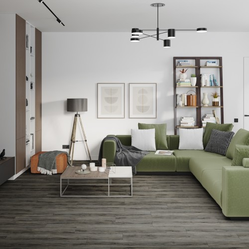 Кварцвиниловый SPC ламинат Damy Floor Family Дуб Кантри TCM359-25 1220×180×4