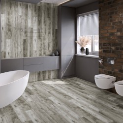 Кварцвиниловый SPC ламинат Damy Floor Family Дуб Рустикальный Cерый Rustic Gray Oak TCM369-28 1220×180×4