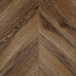 Кварцвиниловый SPC ламинат Damy Floor Chevron Лувр Louvre DF04-Ch французская елка 600×127×5