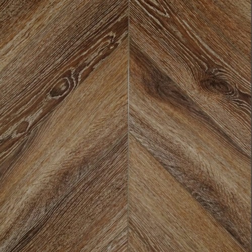 Кварцвиниловый SPC ламинат Damy Floor Chevron Лувр DF04-Ch французская елка 600×127×5