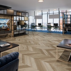 Кварцвиниловый SPC ламинат Damy Floor Chevron Сен-Жермен Saint-Germain DF05-Ch французская елка 600×127×5