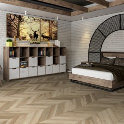 Кварцвиниловый SPC ламинат Damy Floor Chevron Сен-Жермен Saint-Germain DF05-Ch французская елка 600×127×5