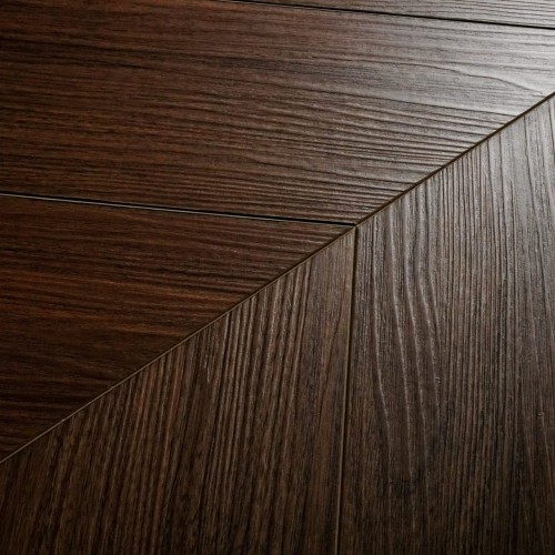 Кварцвиниловый SPC ламинат Damy Floor Chevron Блуа DF08-Ch французская елка 600×127×5