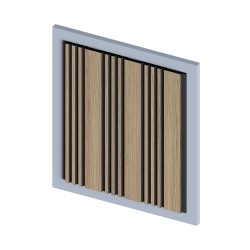 Стеновая панель из полистирола Hiwood LV128 BR417K 2700×120×12