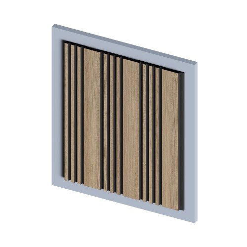 Стеновая панель из полистирола Hiwood LV128 BR417K 2700×120×12