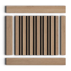 Стеновая панель из полистирола Hiwood LV122 BR417K 2700×120×12