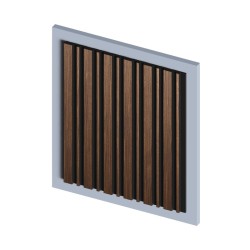 Стеновая панель из полистирола Hiwood LV122 BR396K 2700×120×12