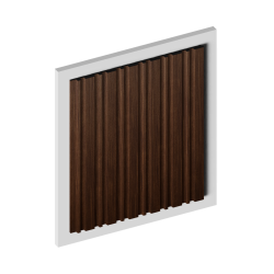 Стеновая панель из полистирола Hiwood LV122 BR396 2700×120×12