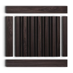 Стеновая панель из полистирола Hiwood LV122 BR395K 2700×120×12