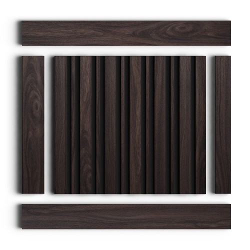 Стеновая панель из полистирола Hiwood LV122 BR395K 2700×120×12