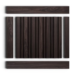 Стеновая панель из полистирола Hiwood LV122 BR395 2700×120×12