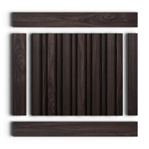 Стеновая панель из полистирола Hiwood LV122 BR395 2700×120×12