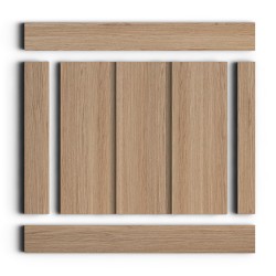 Стеновая панель из полистирола Hiwood LV127 BR417 2700×120×12
