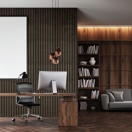 Стеновая панель из полистирола Hiwood LV124LE1 BR497K 2700×120×12