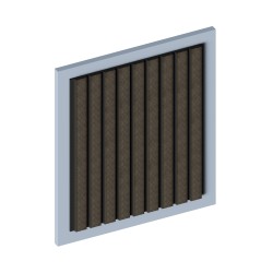 Стеновая панель из полистирола Hiwood LV124LE1 BR497K 2700×120×12