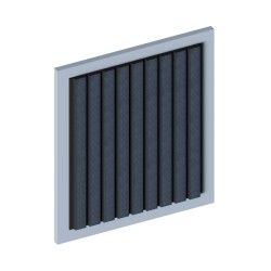 Стеновая панель из полистирола Hiwood LV124LE1 BU28K 2700×120×12