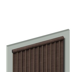 Молдинг из полистирола Hiwood D15V2 BR354 2700×15×15 со стеновыми панелями Hiwood