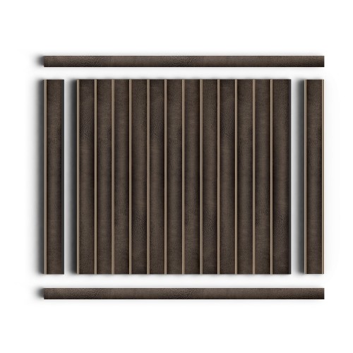 Молдинг из полистирола Hiwood D15V2 BR405 2700×15×15