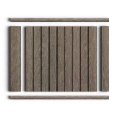 Молдинг из полистирола Hiwood D15V2 BR490 2700×15×15