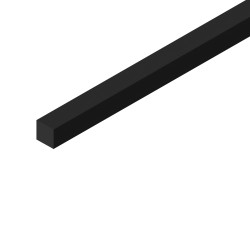 Молдинг из полистирола Hiwood D12V1 BK 2700×12×12