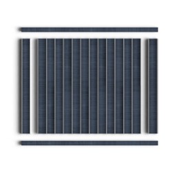 Молдинг из полистирола Hiwood D12V1 BU20 2700×12×12