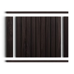 Молдинг из полистирола Hiwood D12V1 BR395 2700×12×12