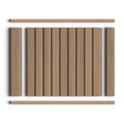 Молдинг из полистирола Hiwood D12V1 BR417 2700×12×12