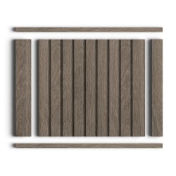 Молдинг из полистирола Hiwood D12V1 BR490 2700×12×12