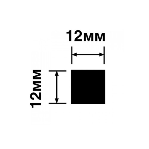 Молдинг из полистирола Hiwood D12V1 GN81G 2700×12×12