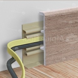 Плинтус Alpine Floor Rico Concept 80 Вишня гамильтон RC80015 2200×80×20