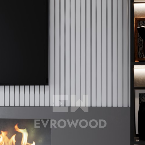 Стеновая панель под покраску Evrowood PL 04U 2700×120×12