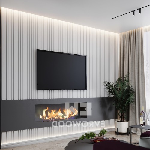 Стеновая панель под покраску Evrowood PL 04U 2700×120×12