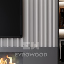 Стеновая панель под покраску Evrowood PL 06 2000×120×12