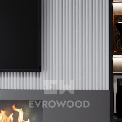 Стеновая панель под покраску Evrowood PL 07 2000×120×12