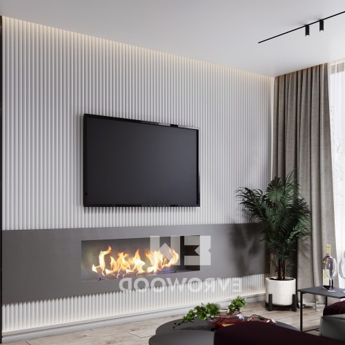 Стеновая панель под покраску Evrowood PL 07 2000×120×12