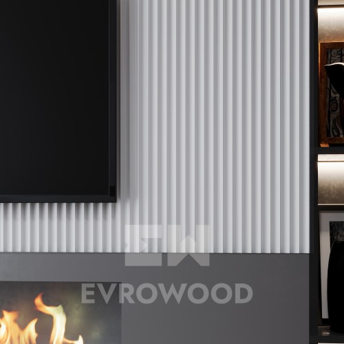 Стеновая панель под покраску Evrowood PL 08 2000×120×12