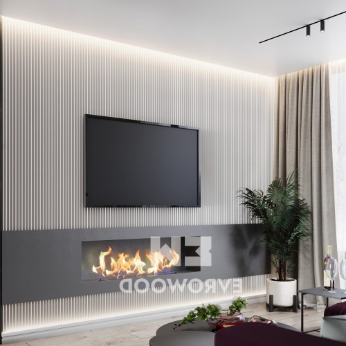 Стеновая панель под покраску Evrowood PL 08 2000×120×12