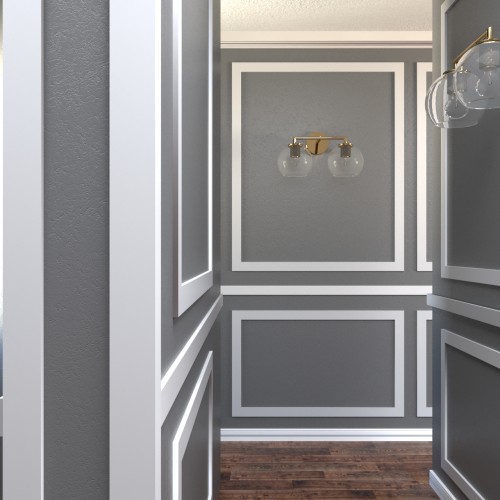 Молдинг МДФ под покраску Evrowood М 08 2000×80×12