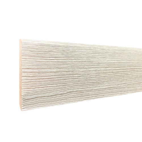 Плинтус МДФ ламинированный TeckWood Дуб Крем 2150×80×10