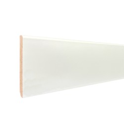 Плинтус МДФ ламинированный TeckWood RAL 9010 2150×80×10