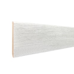 Плинтус МДФ ламинированный TeckWood Дуб Айс 2150×80×10