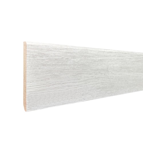 Плинтус МДФ ламинированный TeckWood Дуб Айс 2150×80×10